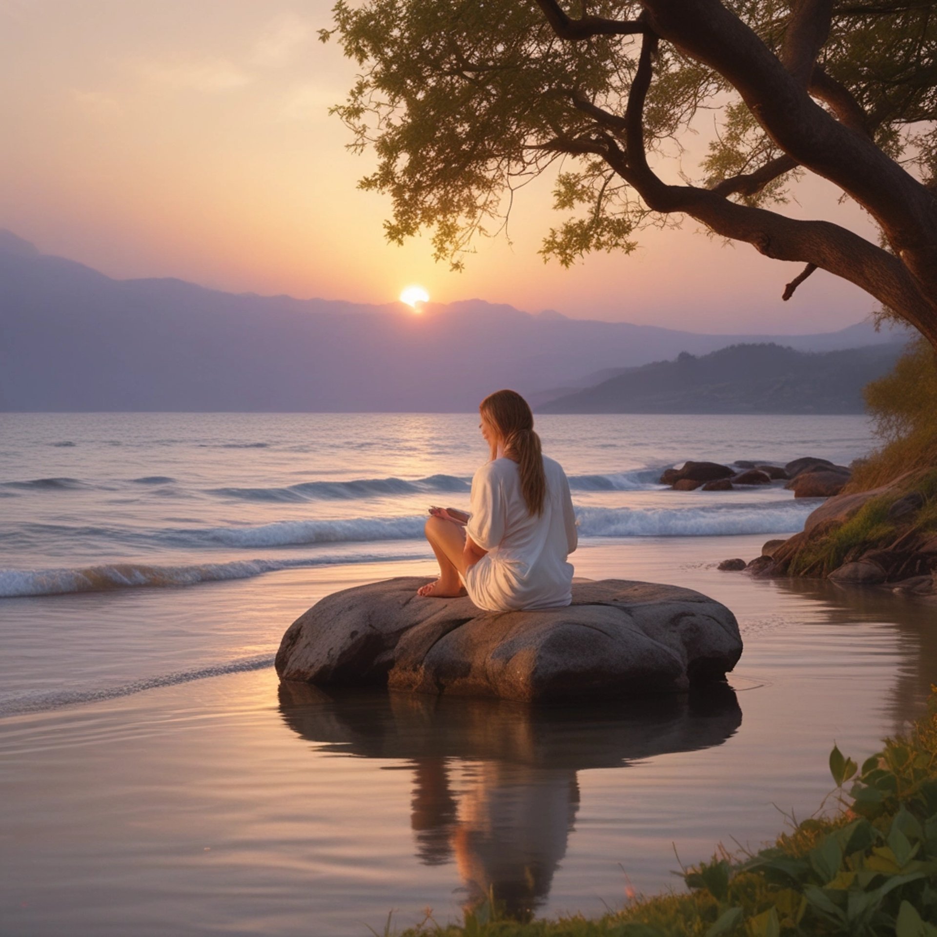 woman wearing yellow long-sleeved dress under white clouds and blue sky during daytime