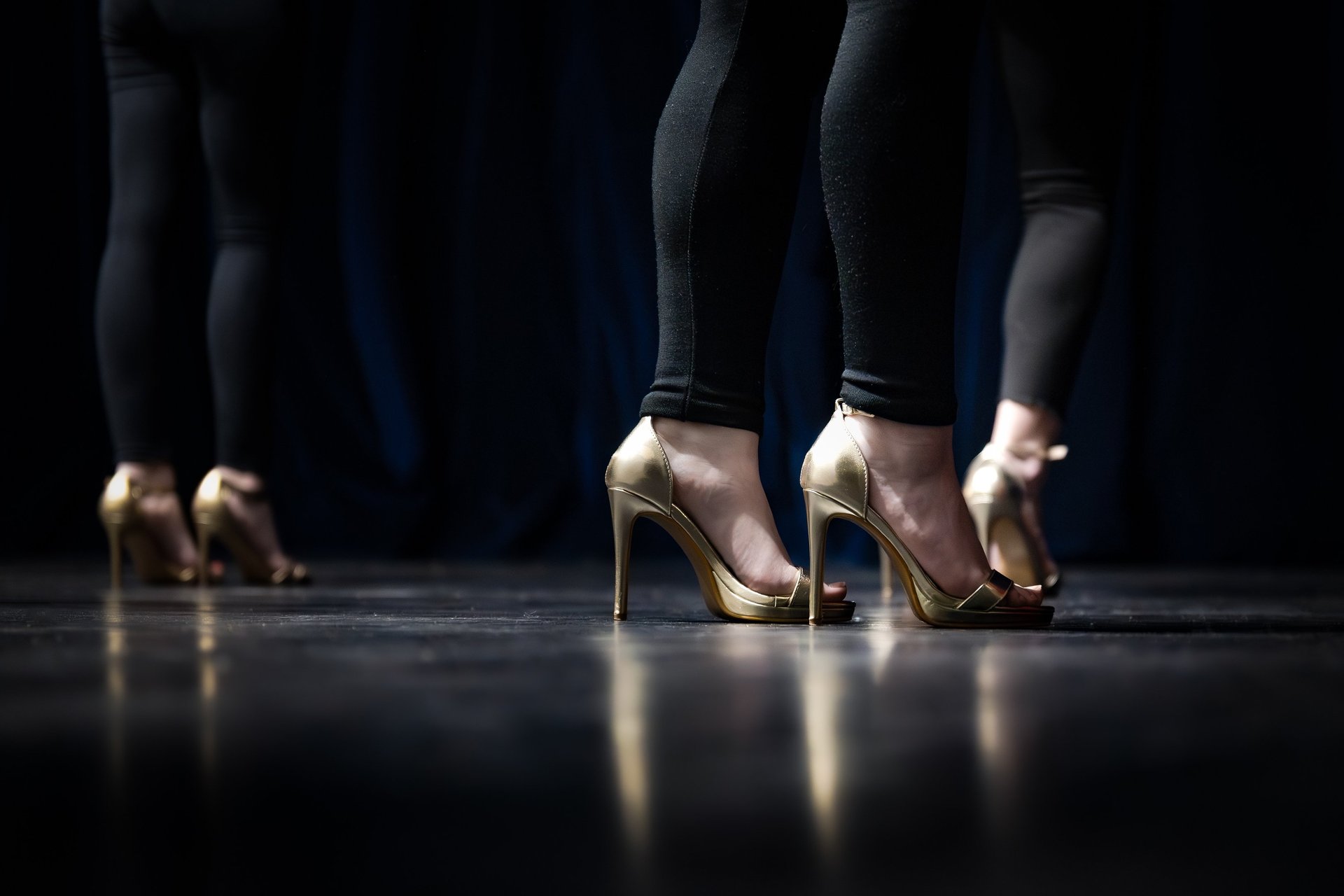 black blue and yellow textile