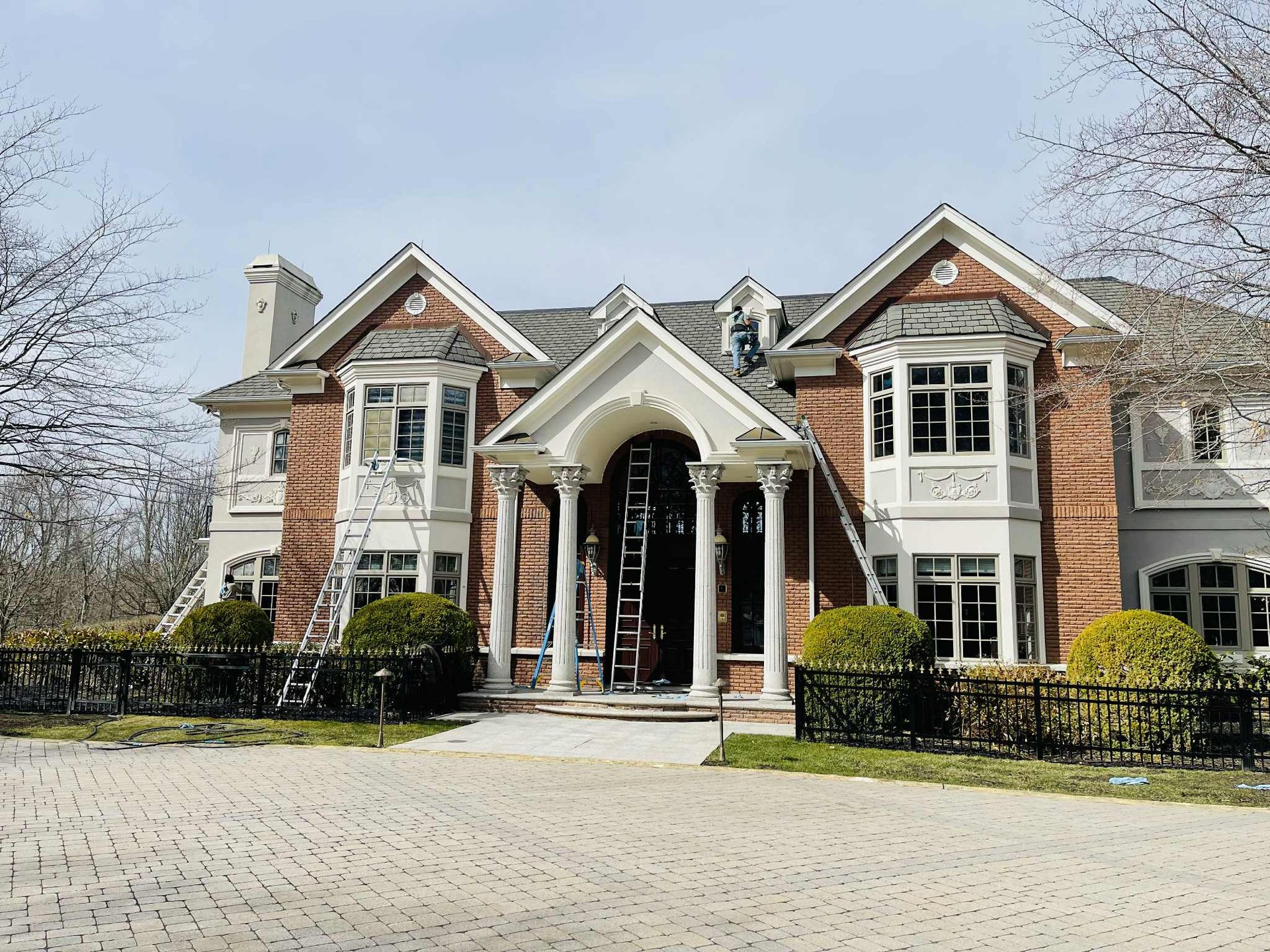 black blue and yellow textile