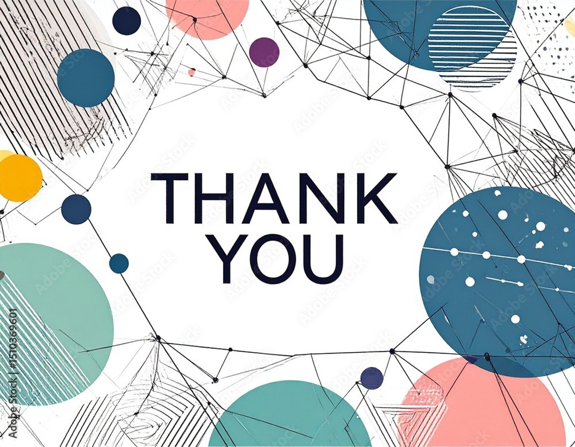 Thank You on wooden blocks