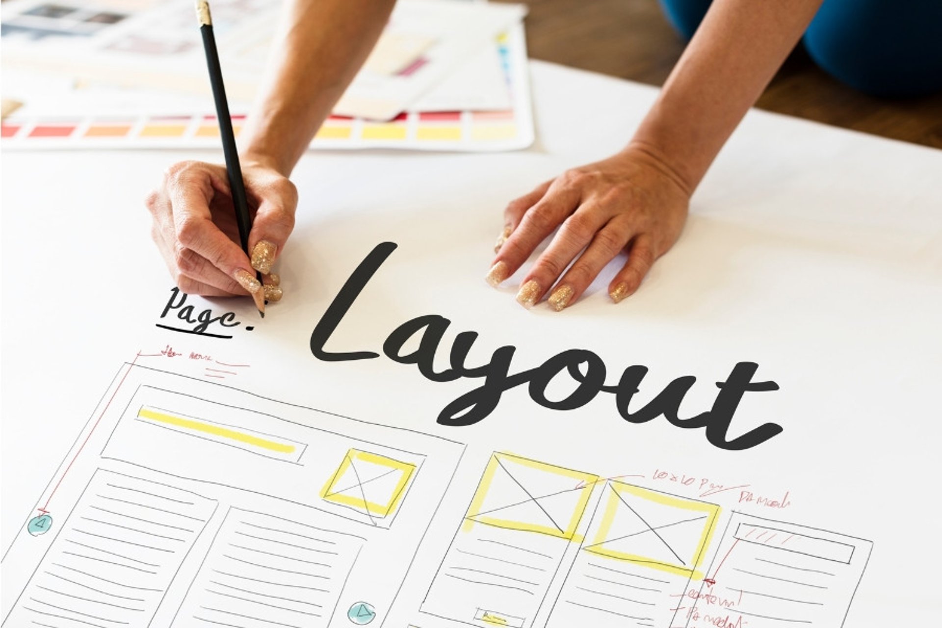 Diseño de página web profesional con boceto de layout en desarrollo, BeitNet