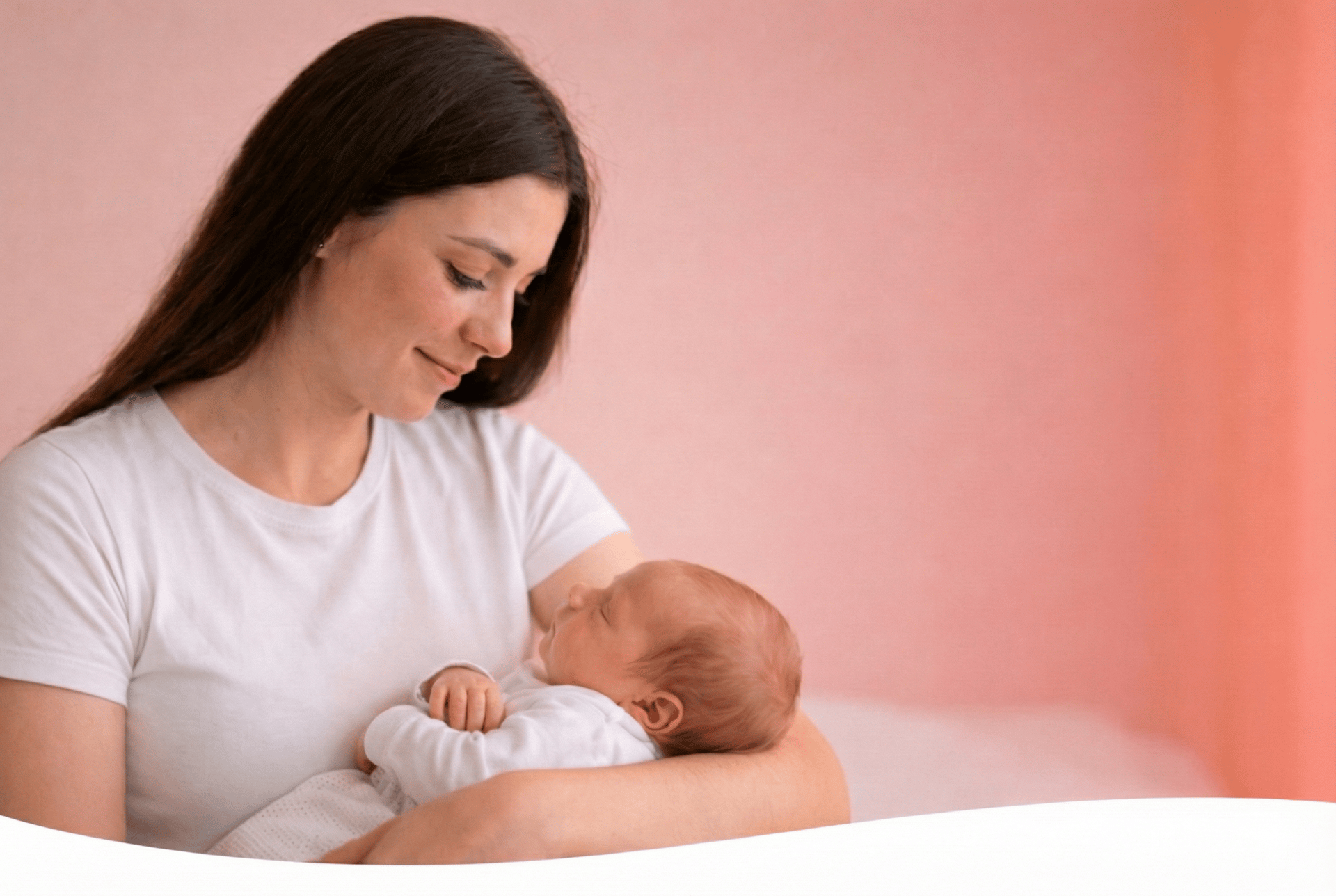 an abstract photo of a curved building with a blue sky in the background