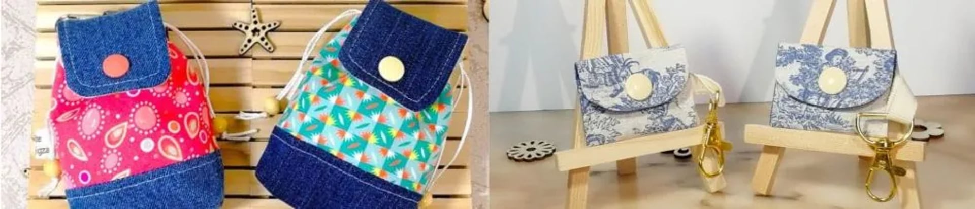 des accessoires proposés par La Boîte à zigzag