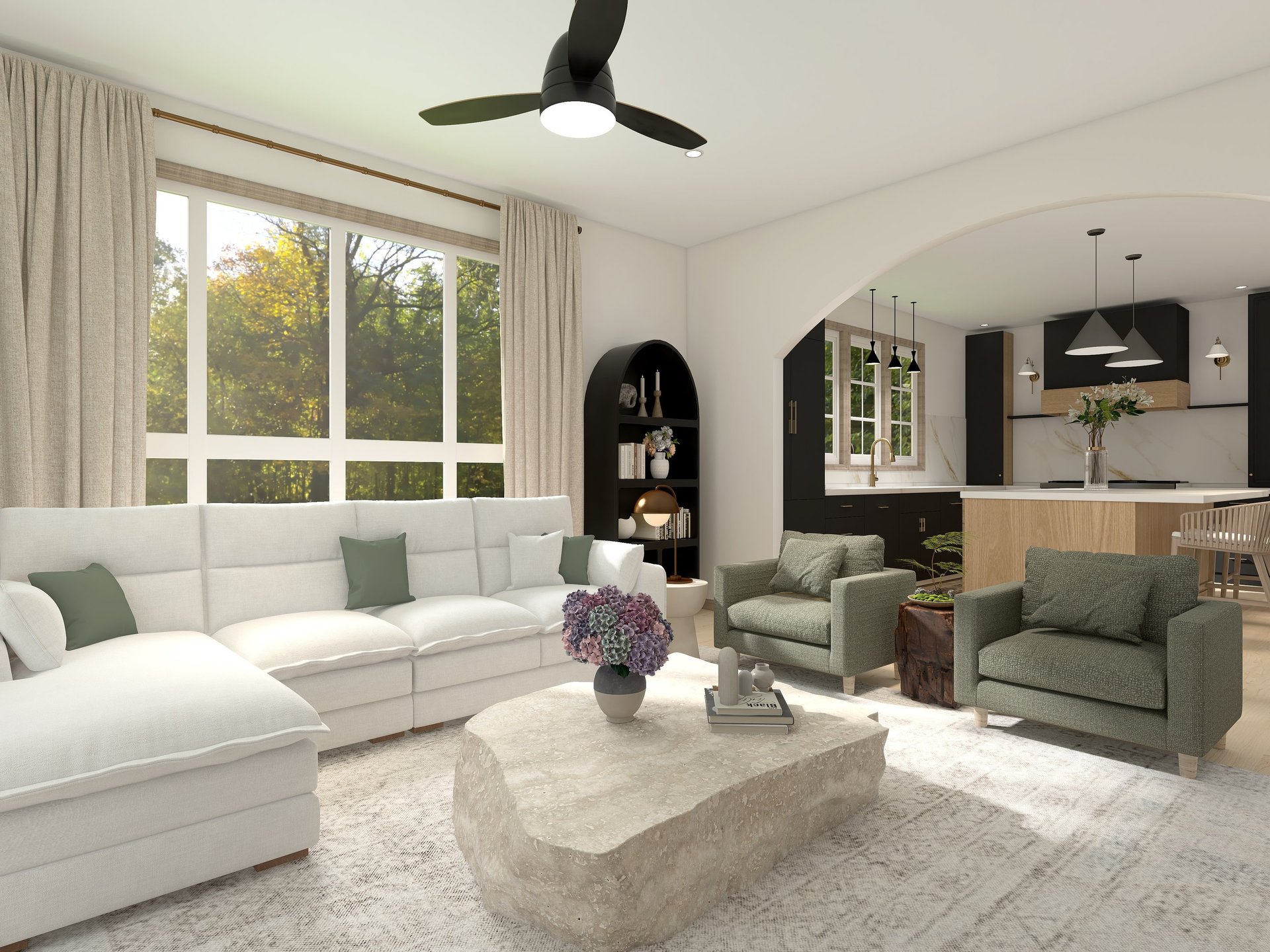 a close up of a black and brown abstract painting