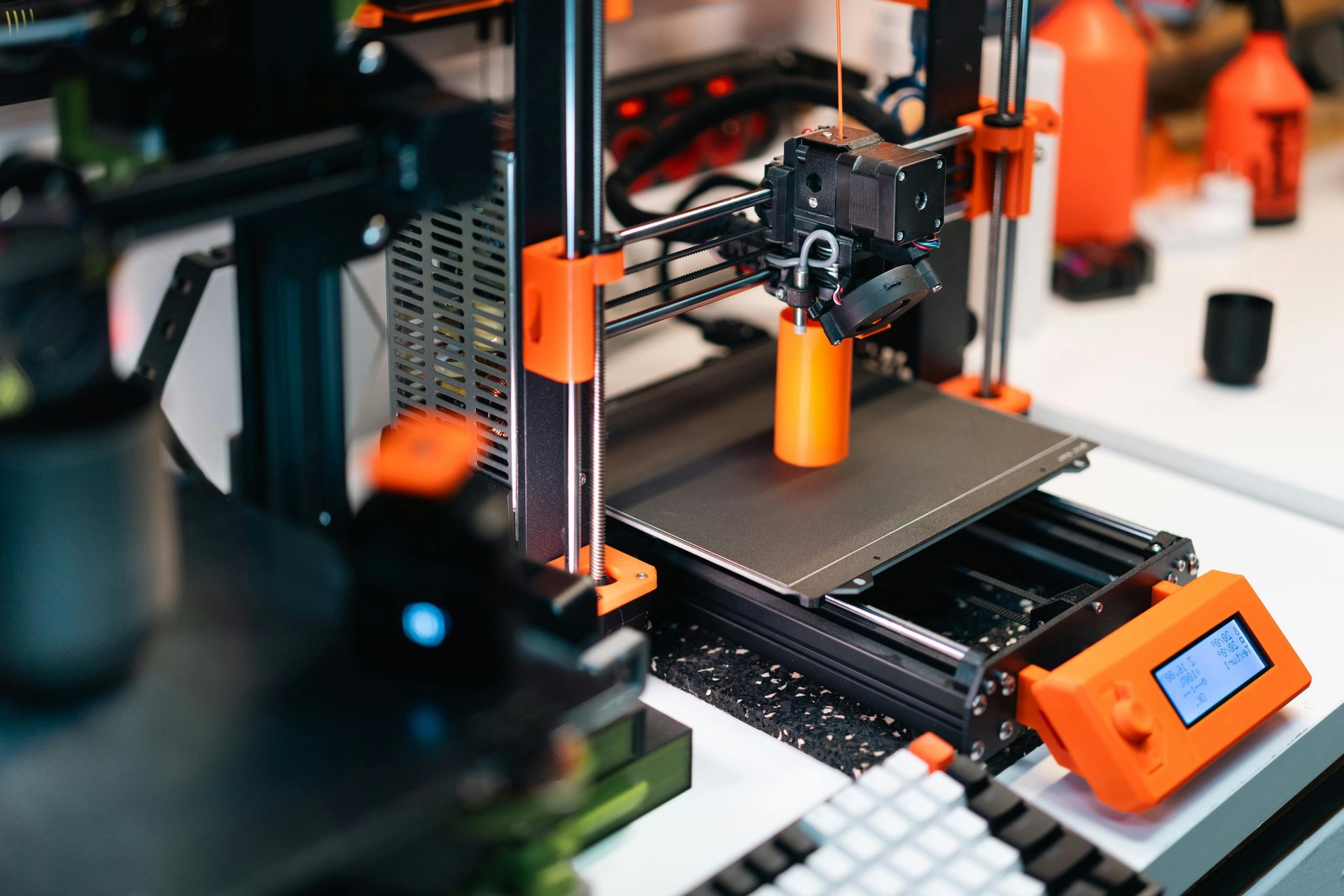 A model of a castle on a table