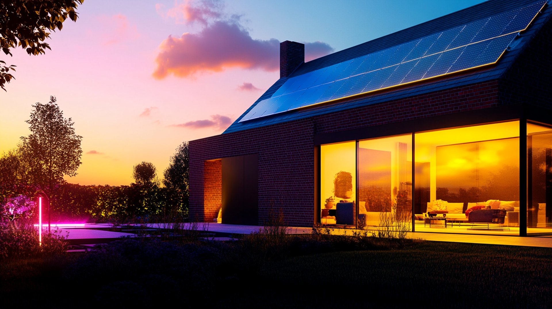 PowerPod Home Battery outside a house