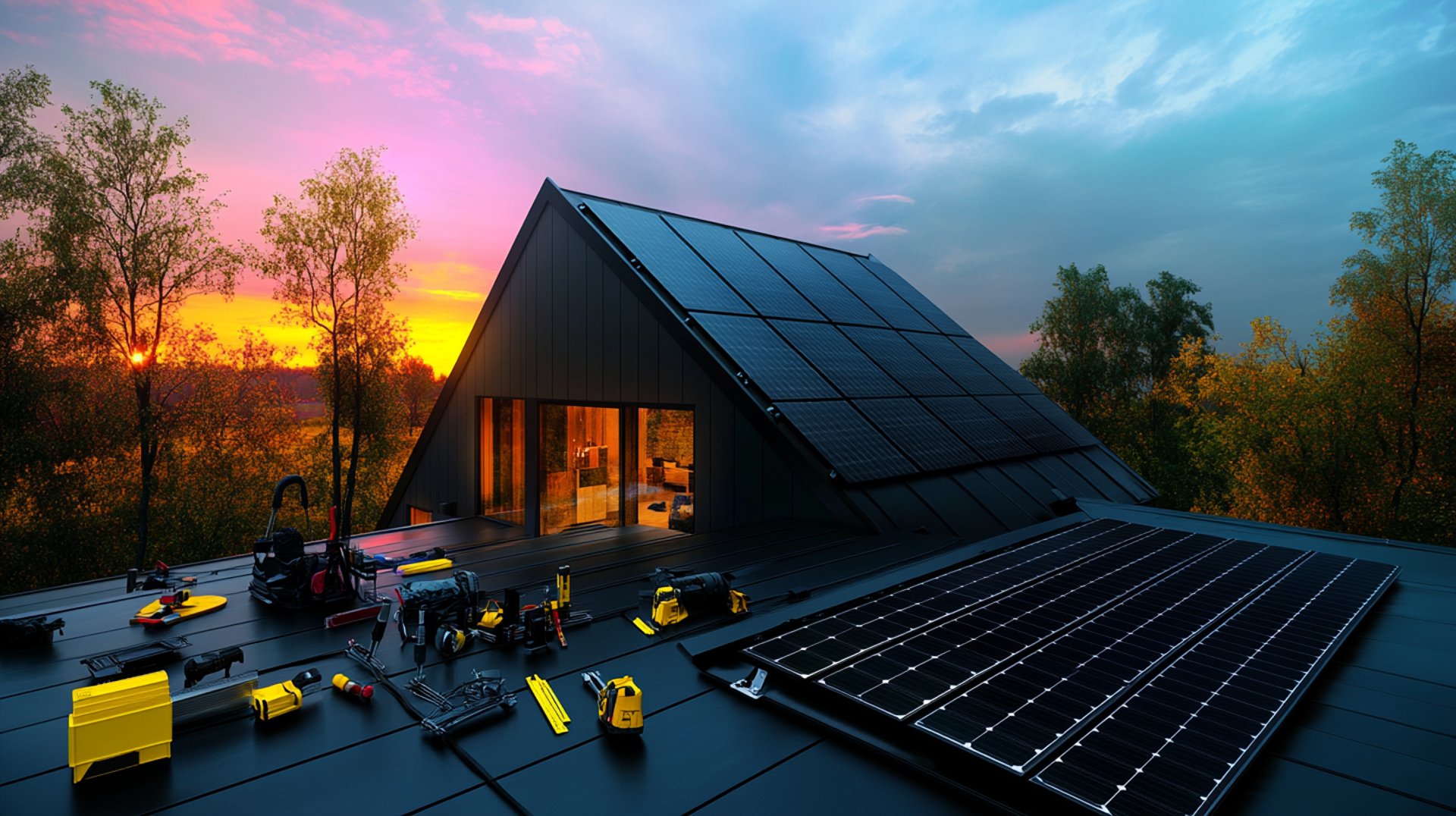 PowerPod Home Battery outside a house