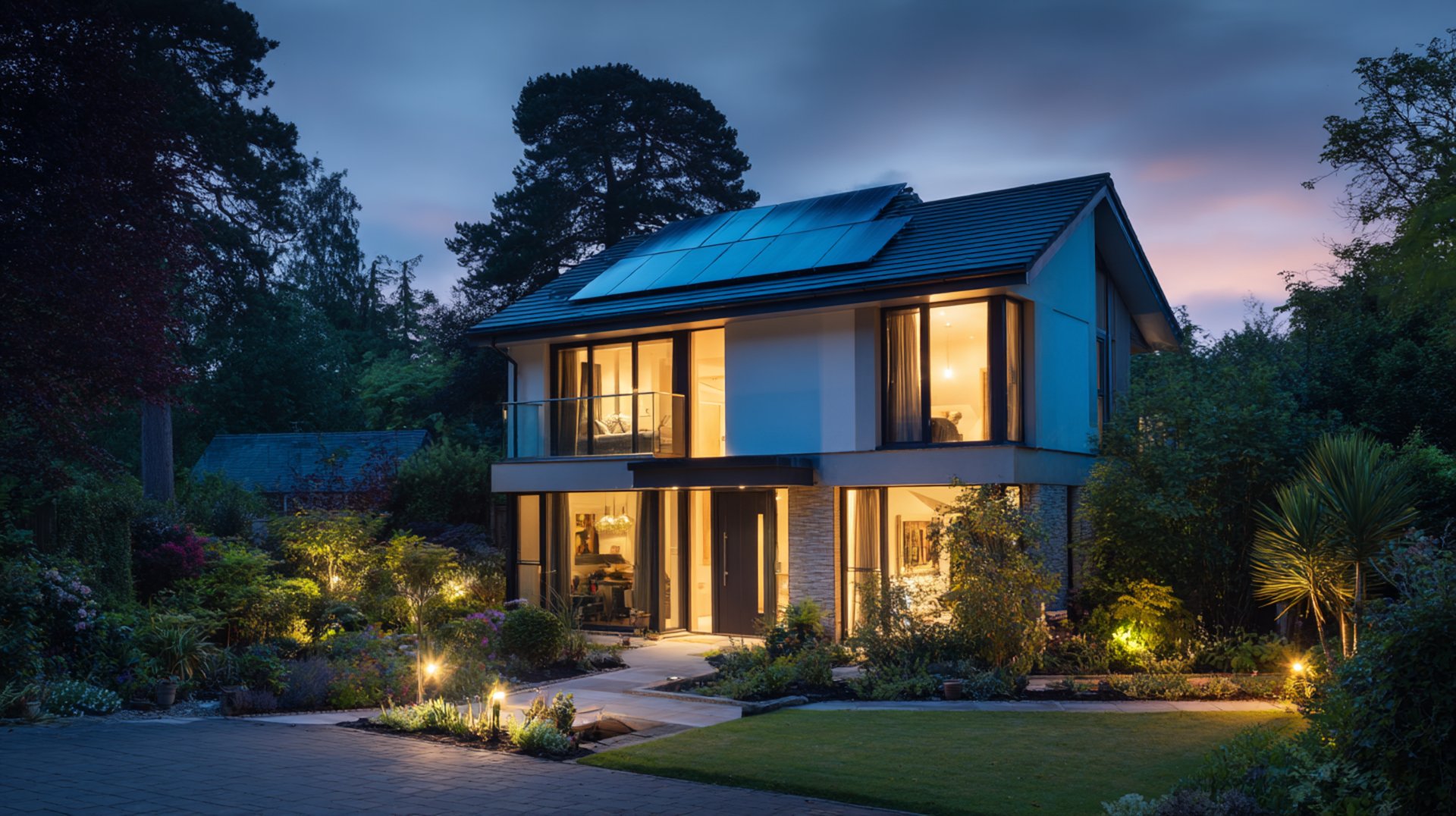 PowerPod Home Battery outside a house