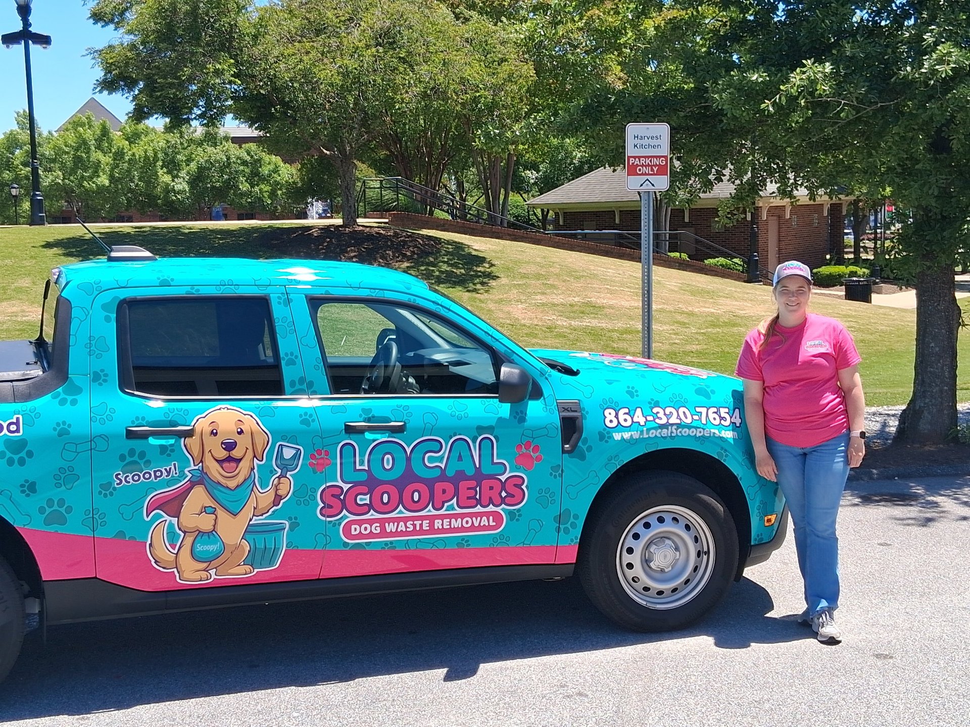 Local Scoopers servicing properties around Greer City Park in Greer, SC