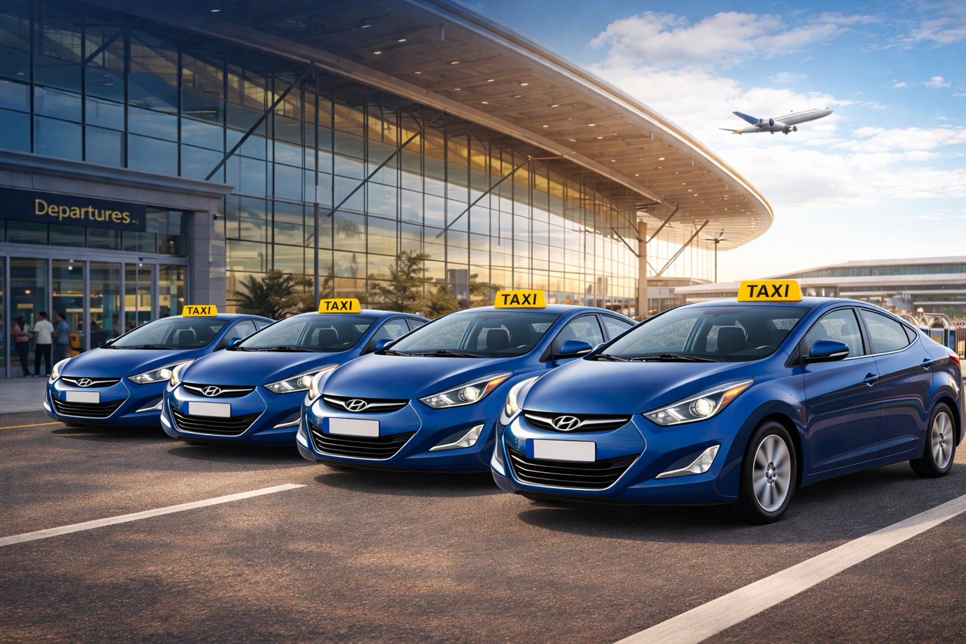 gray airplane on parking