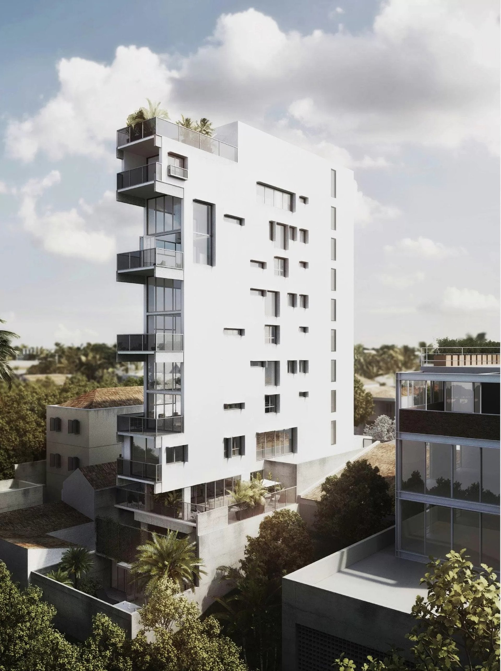 black and brown leather padded tub sofa