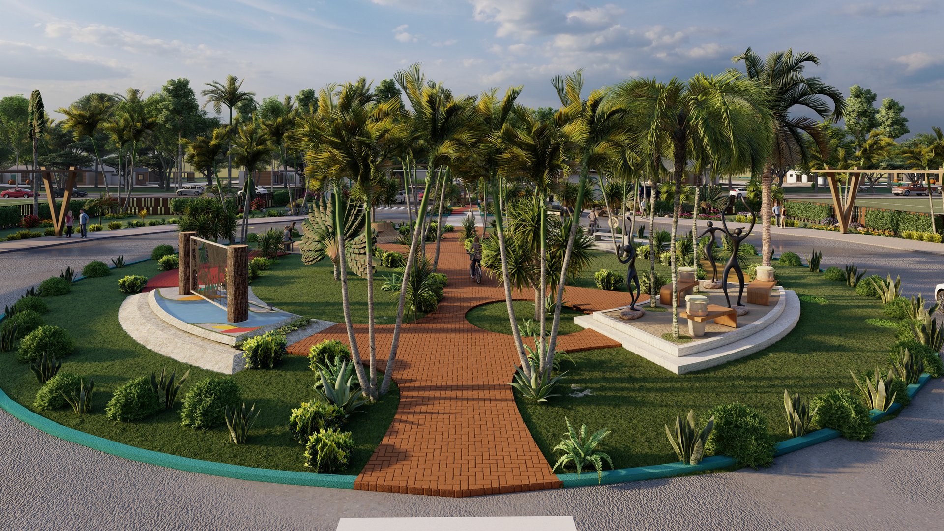 woman wearing yellow long-sleeved dress under white clouds and blue sky during daytime