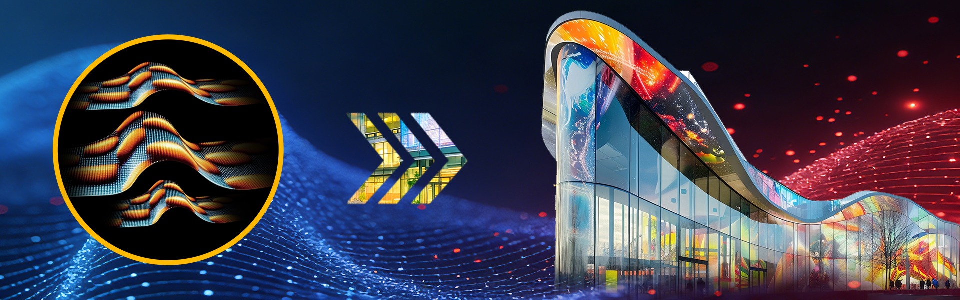 black blue and yellow textile