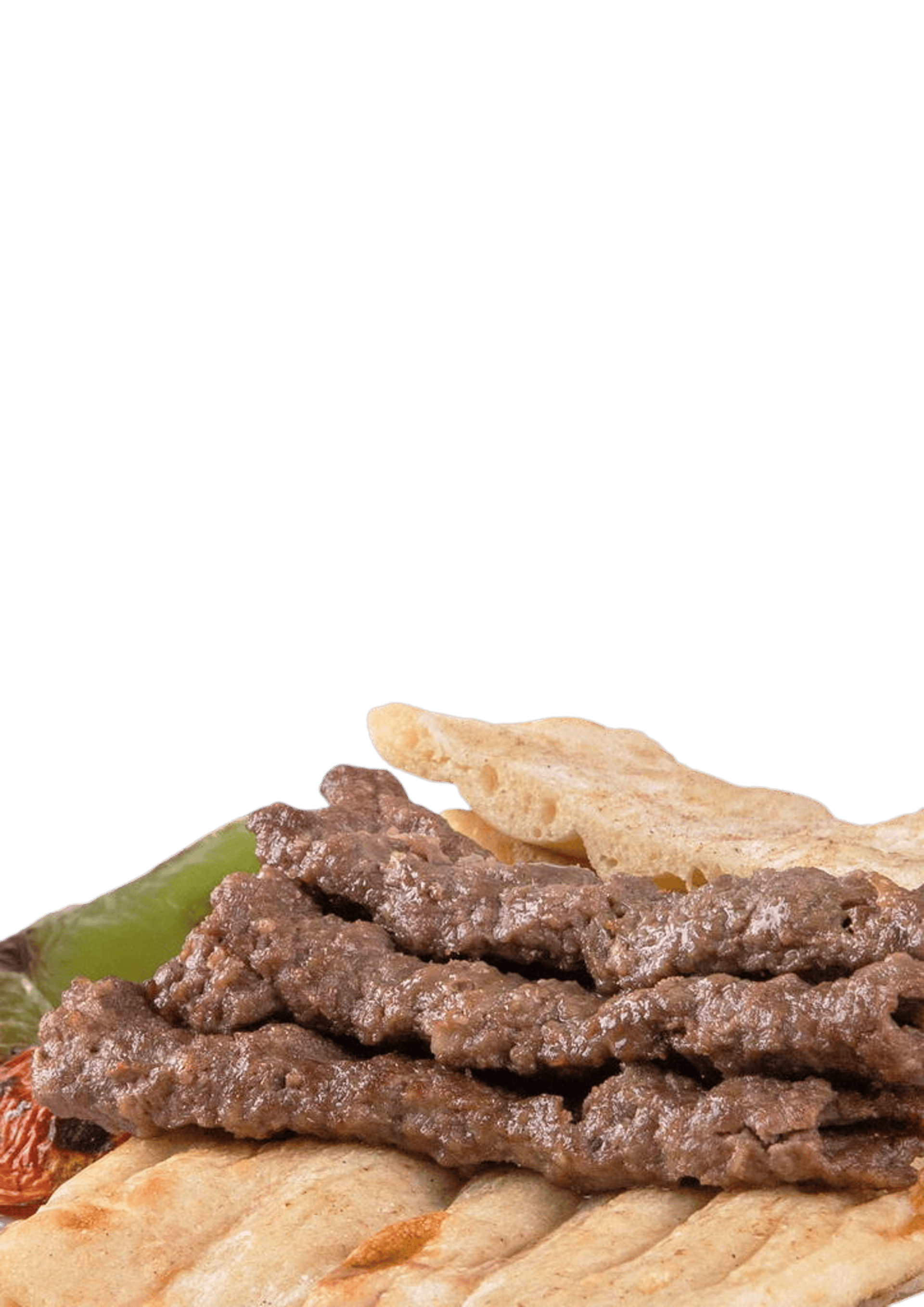 grilled meat and vegetable on the table