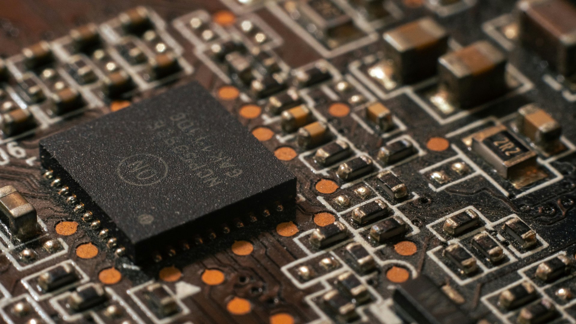 Motherboard showing technology