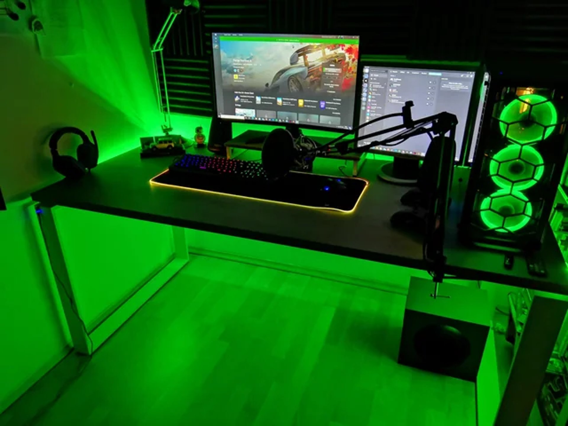 black and brown leather padded tub sofa