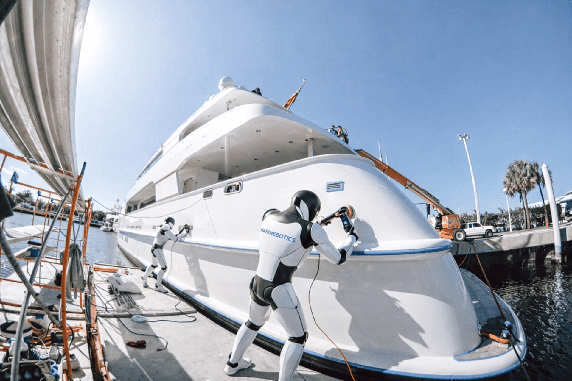 a bunch of boats that are sitting in the water