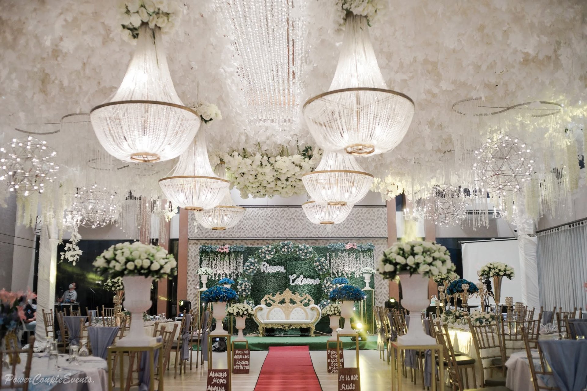 an abstract photo of a curved building with a blue sky in the background