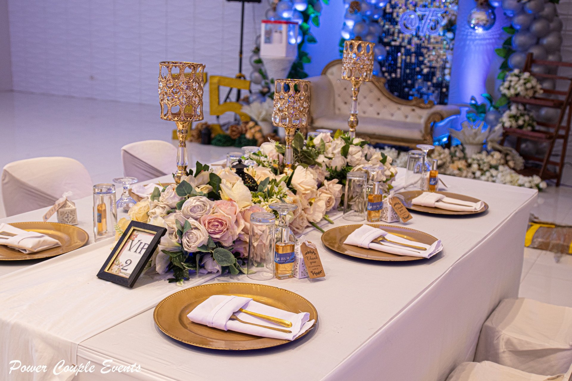 clear long-stem wine glasses on table