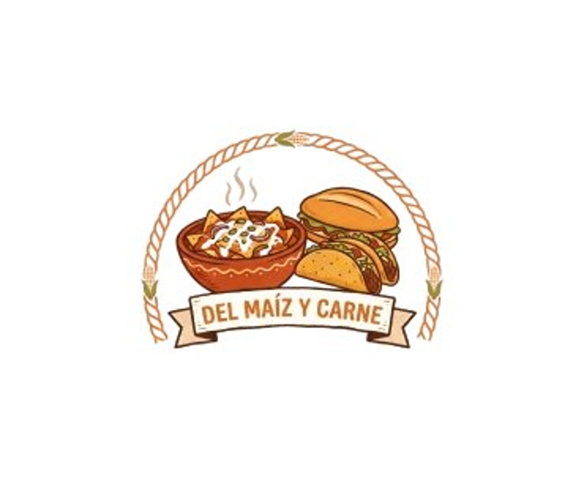 Enchiladas, tacos y torta de chilaquiles de venta en Del Maíz y Carne.