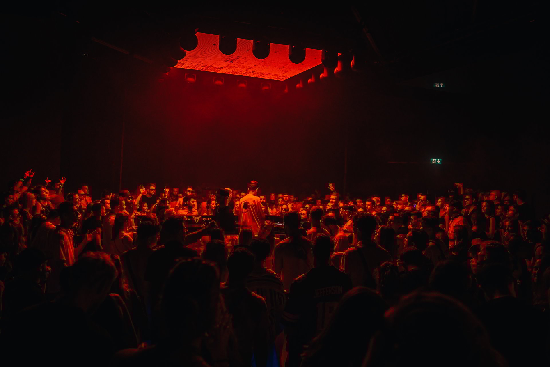 black blue and yellow textile