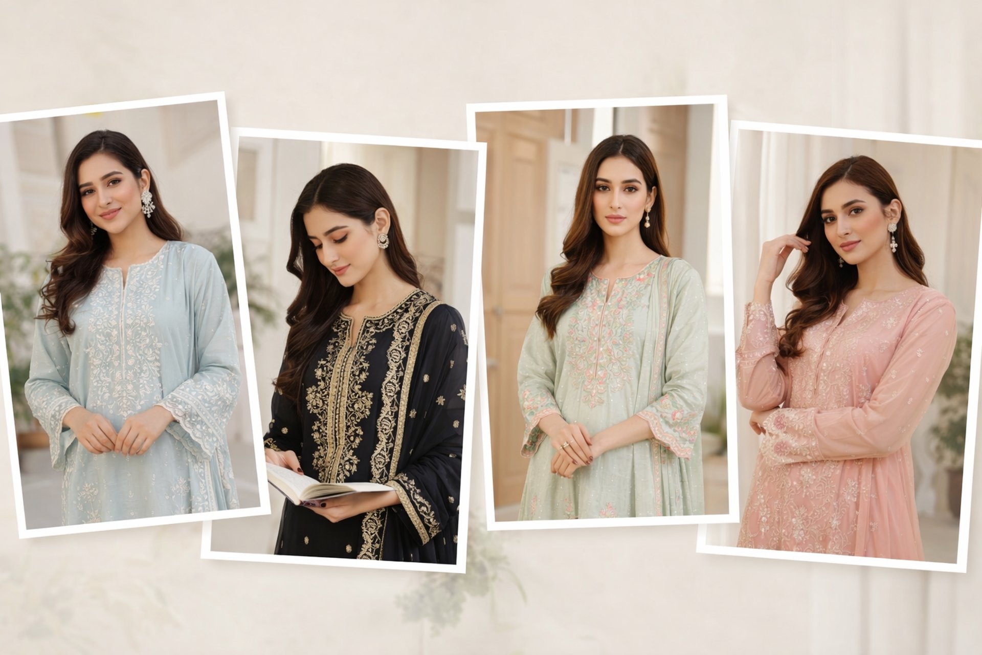 an abstract photo of a curved building with a blue sky in the background