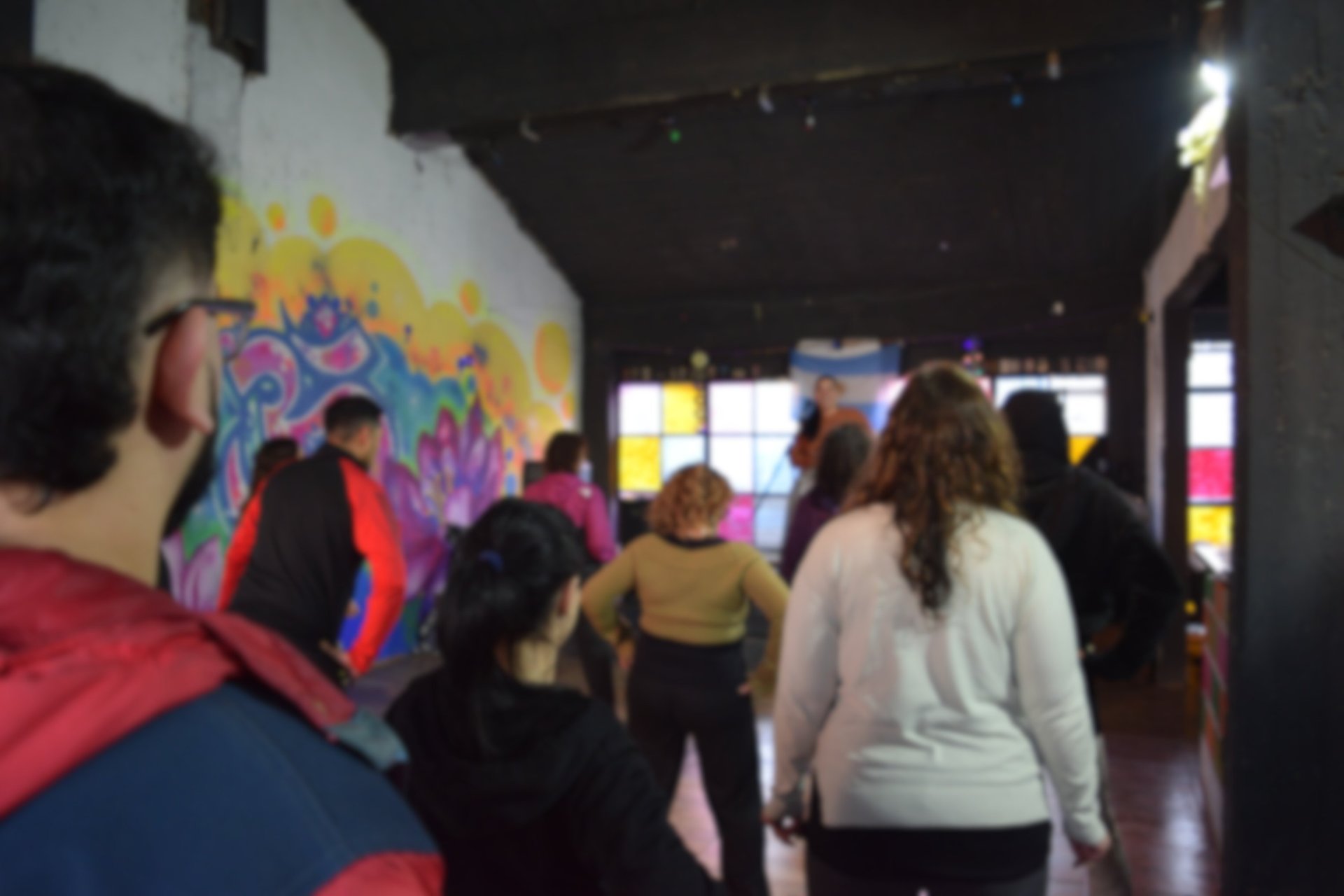 black blue and yellow textile