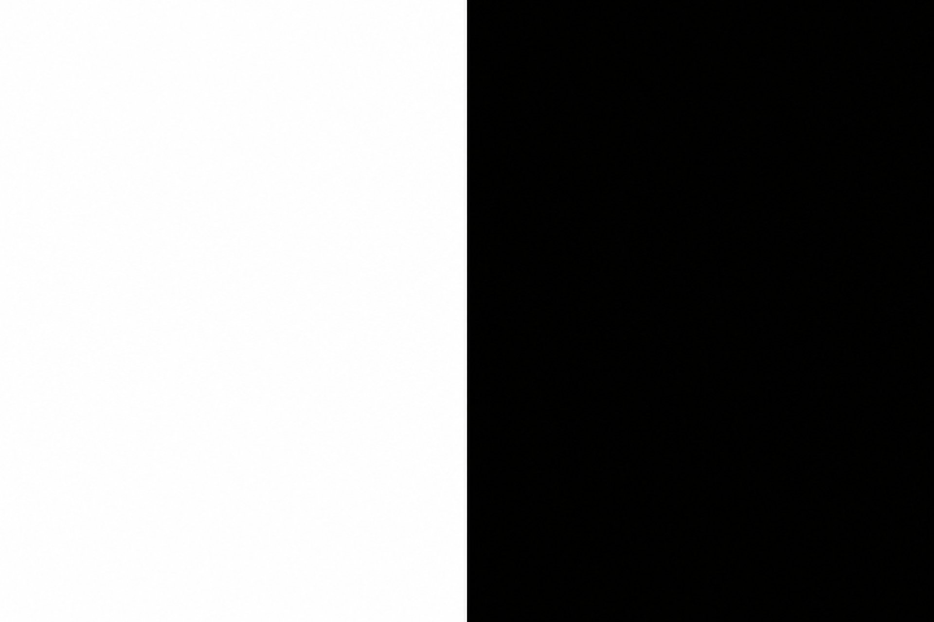 black square on white paper