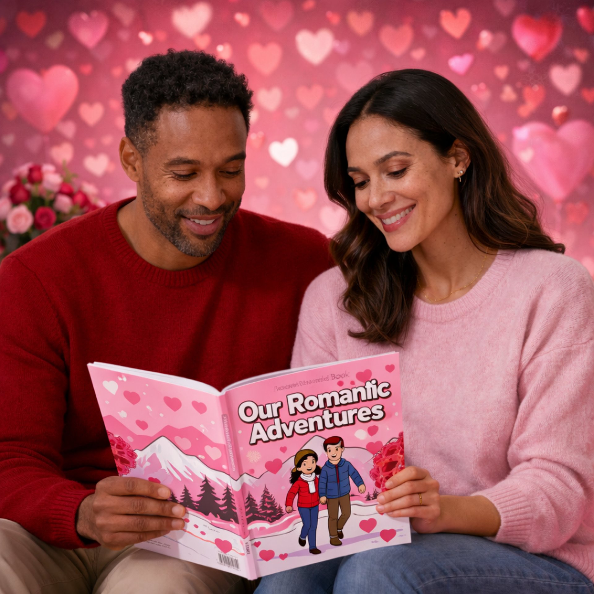 person holding a white and red book