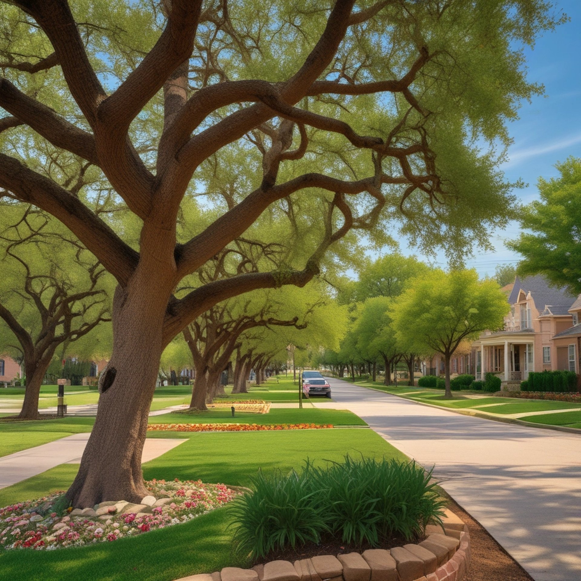 brown and white concrete building near green grass field under white clouds during daytime