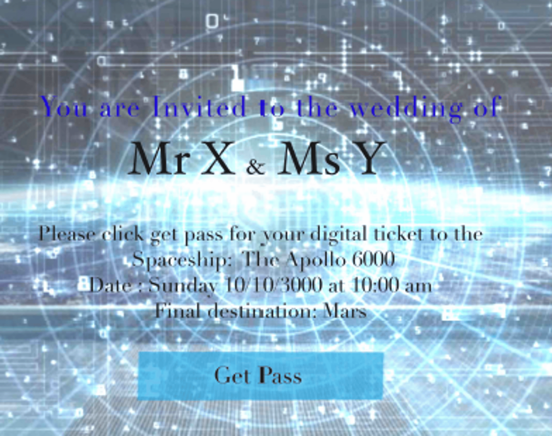 an abstract photo of a curved building with a blue sky in the background