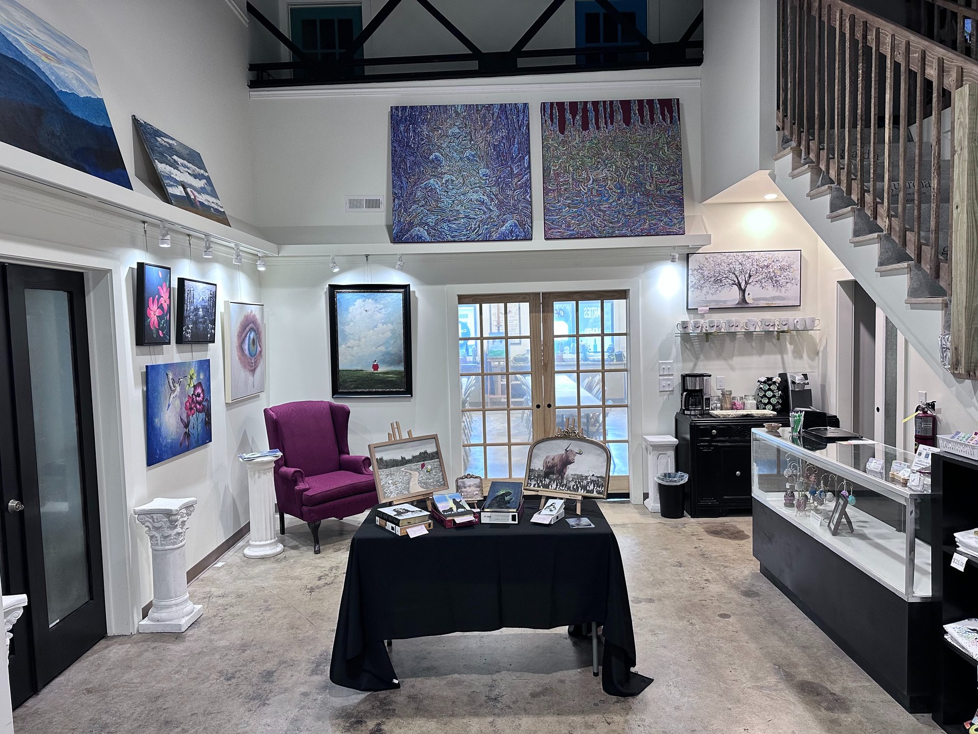 black and brown leather padded tub sofa