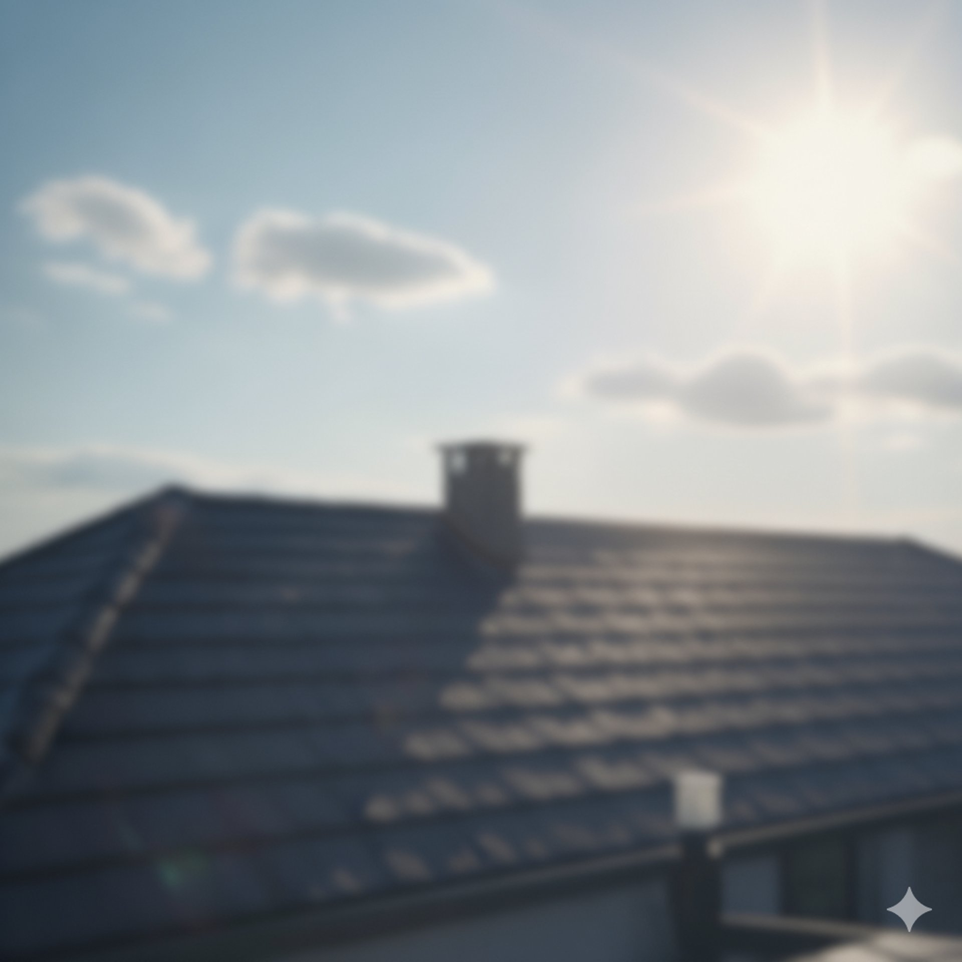 an abstract photo of a curved building with a blue sky in the background