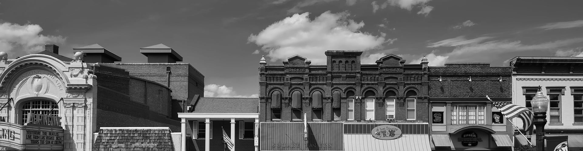 shallow focus photo of thank you for shopping signage