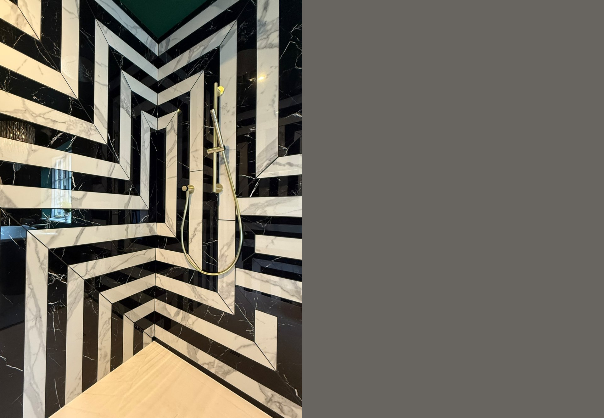 black and brown leather padded tub sofa