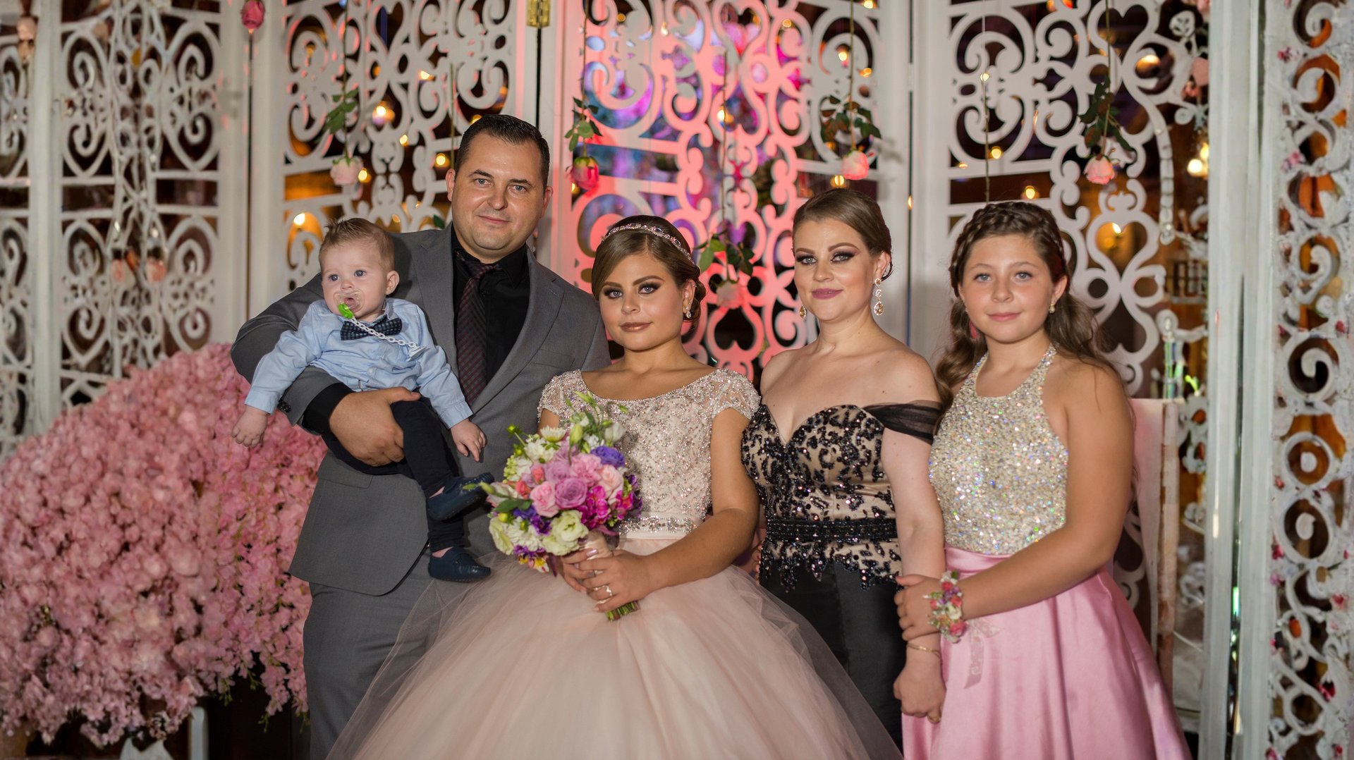 A man and a woman standing next to each other