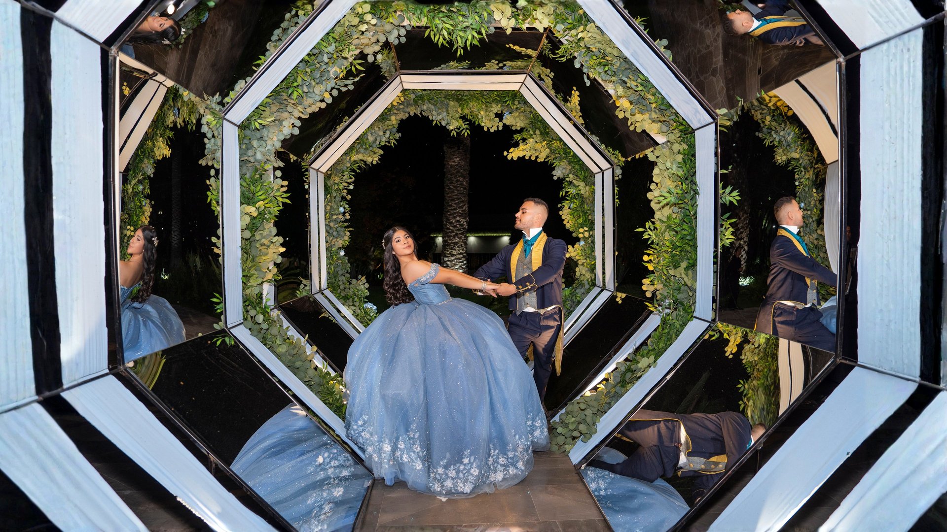 A man and a woman standing next to each other