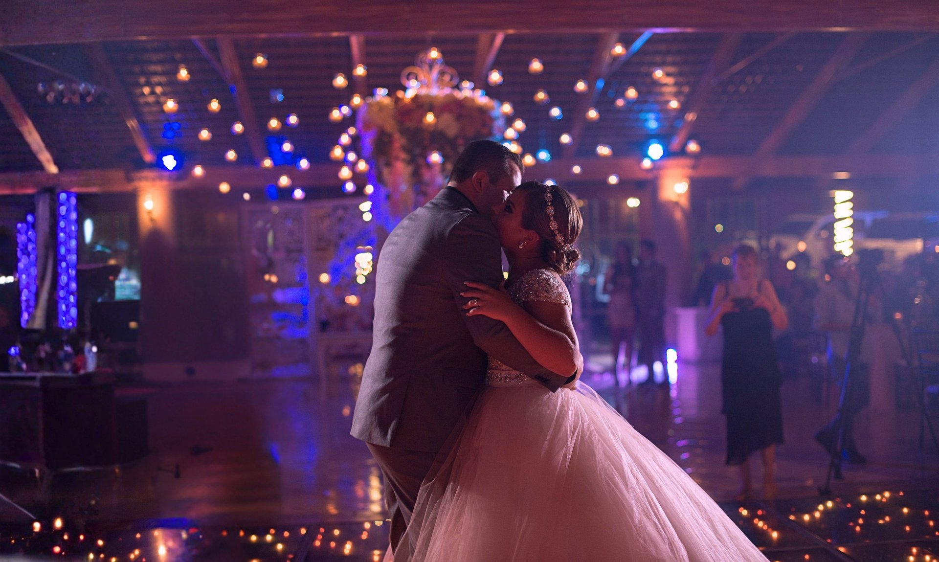 A man and a woman standing next to each other