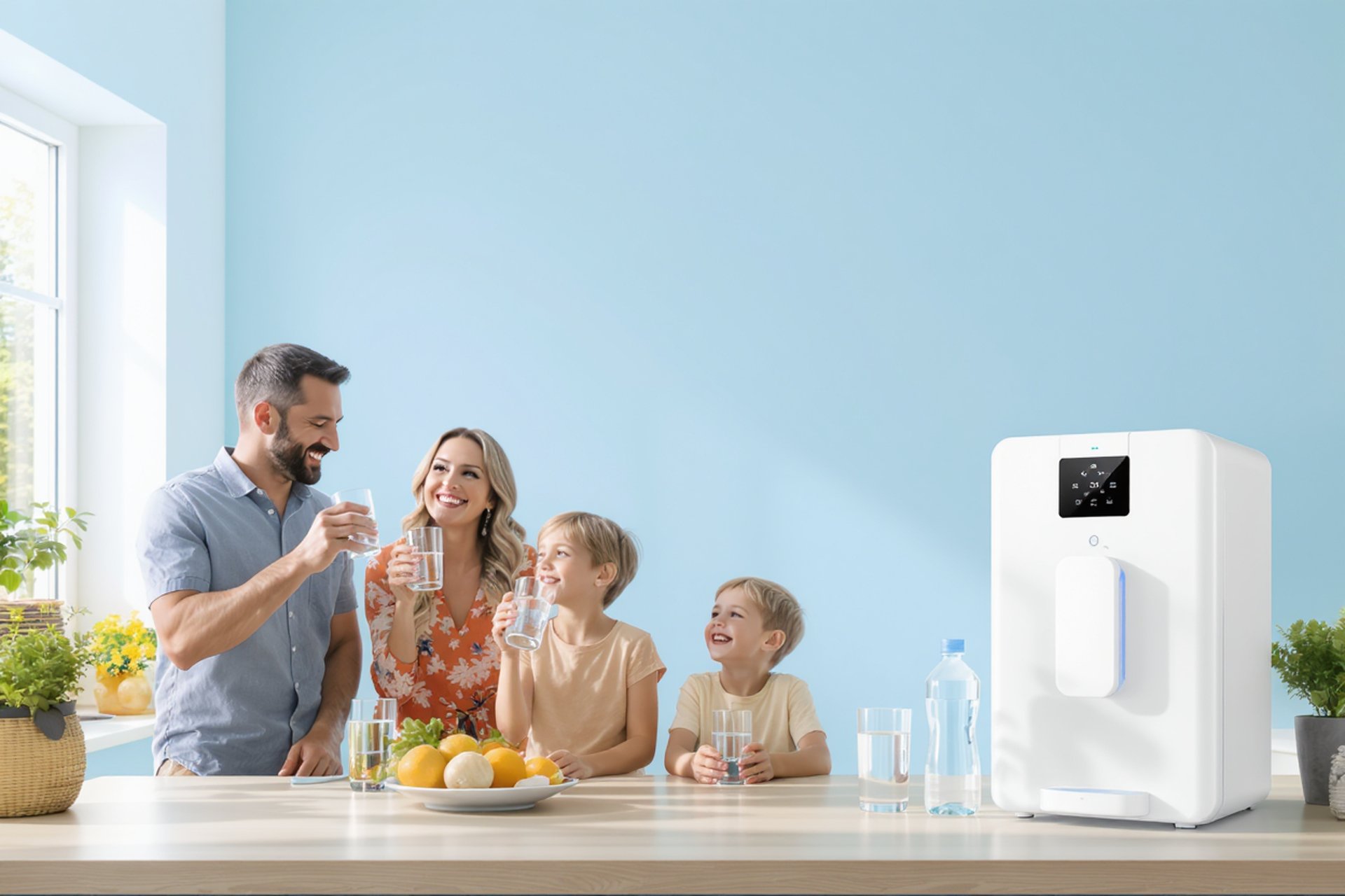 an abstract photo of a curved building with a blue sky in the background