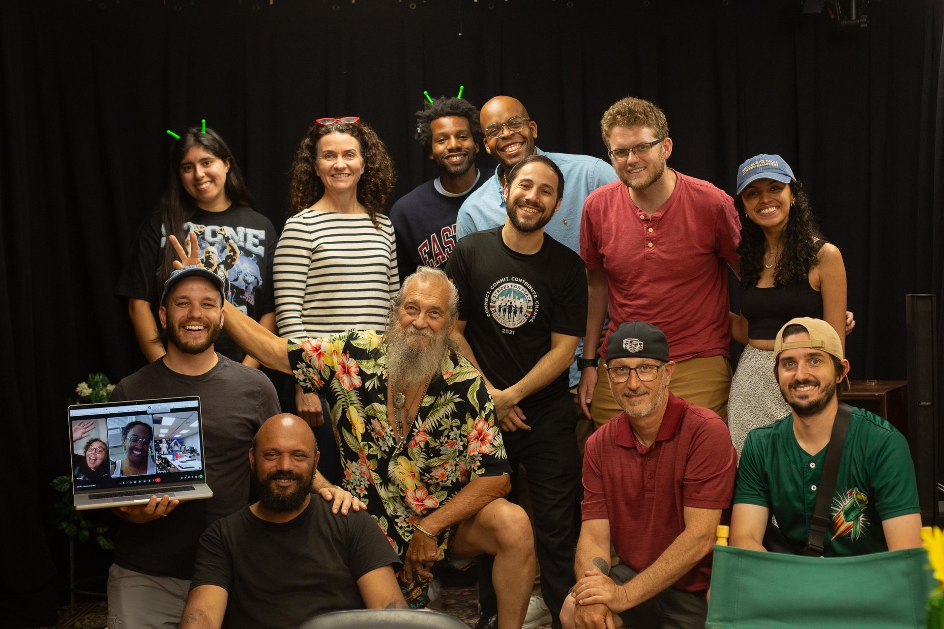 black and brown leather padded tub sofa