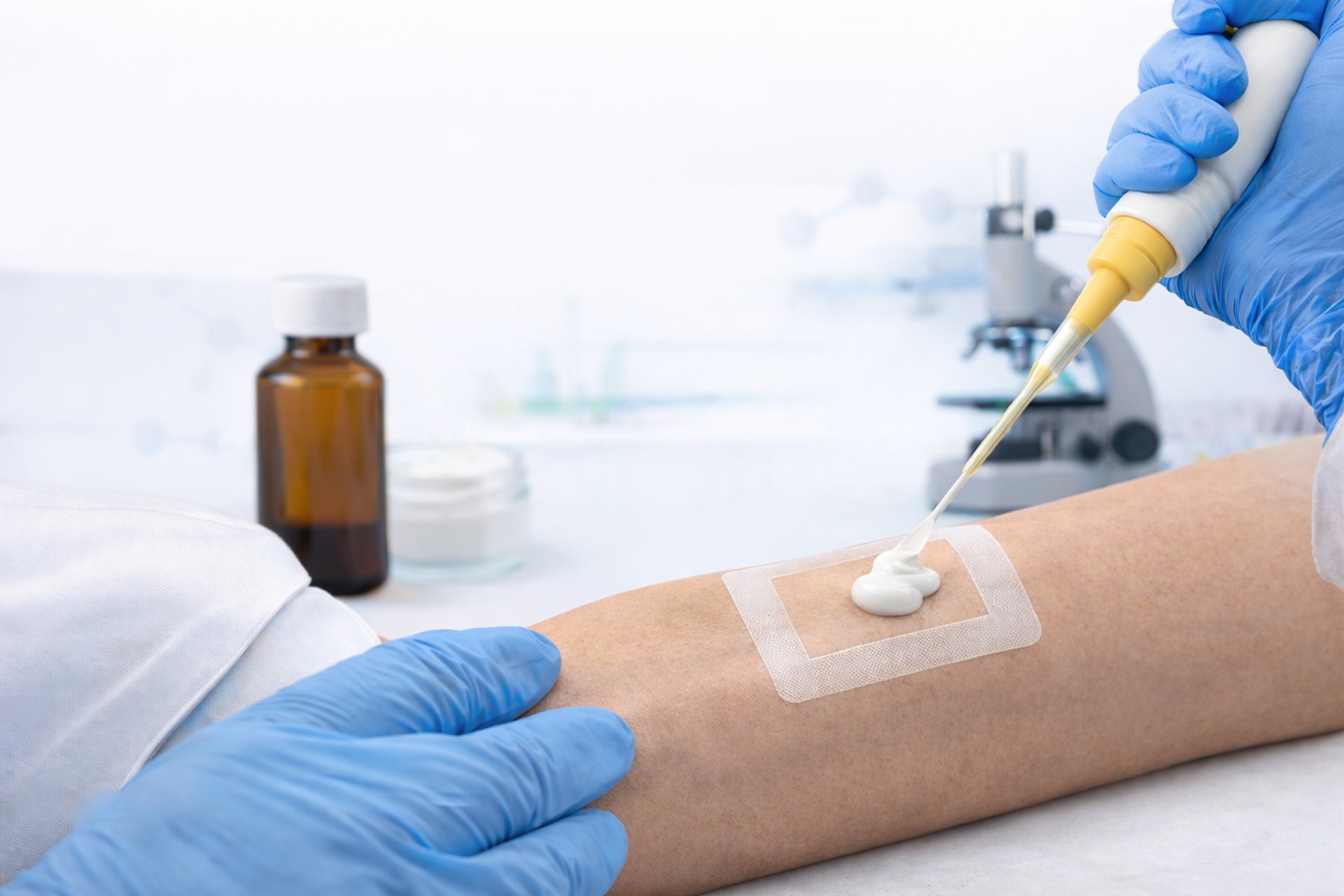 refill of liquid on tubes