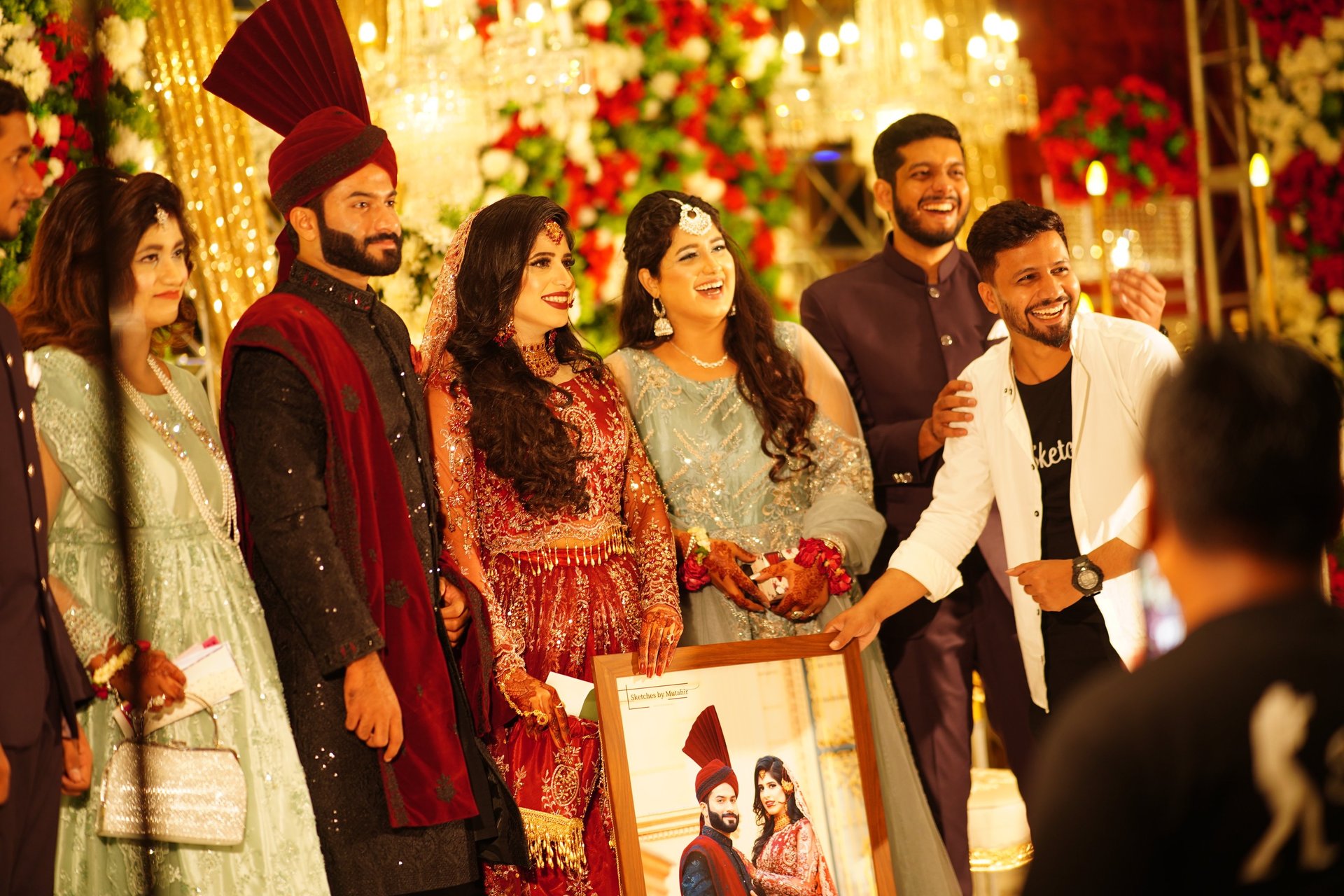 woman wearing yellow long-sleeved dress under white clouds and blue sky during daytime