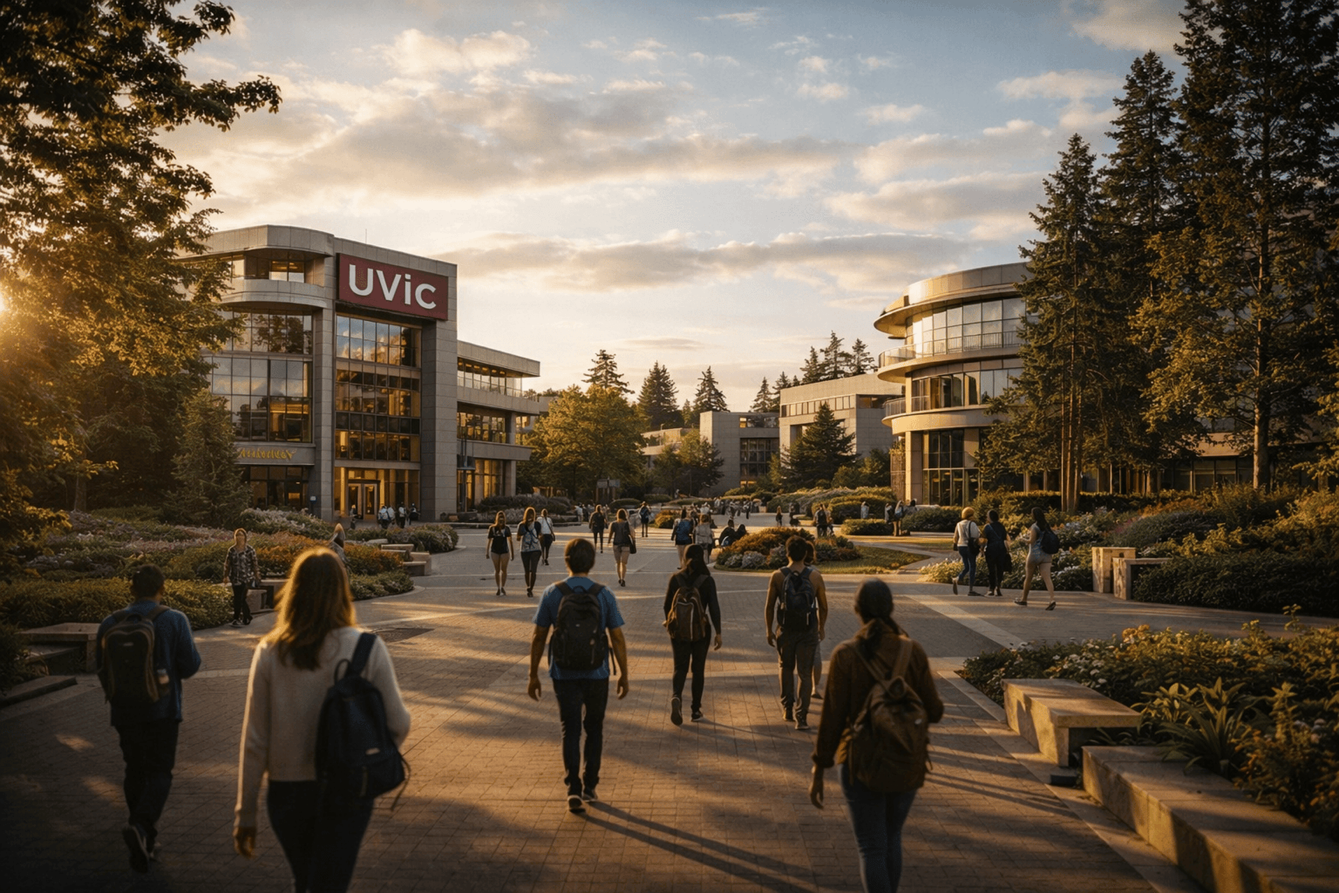 an abstract photo of a curved building with a blue sky in the background