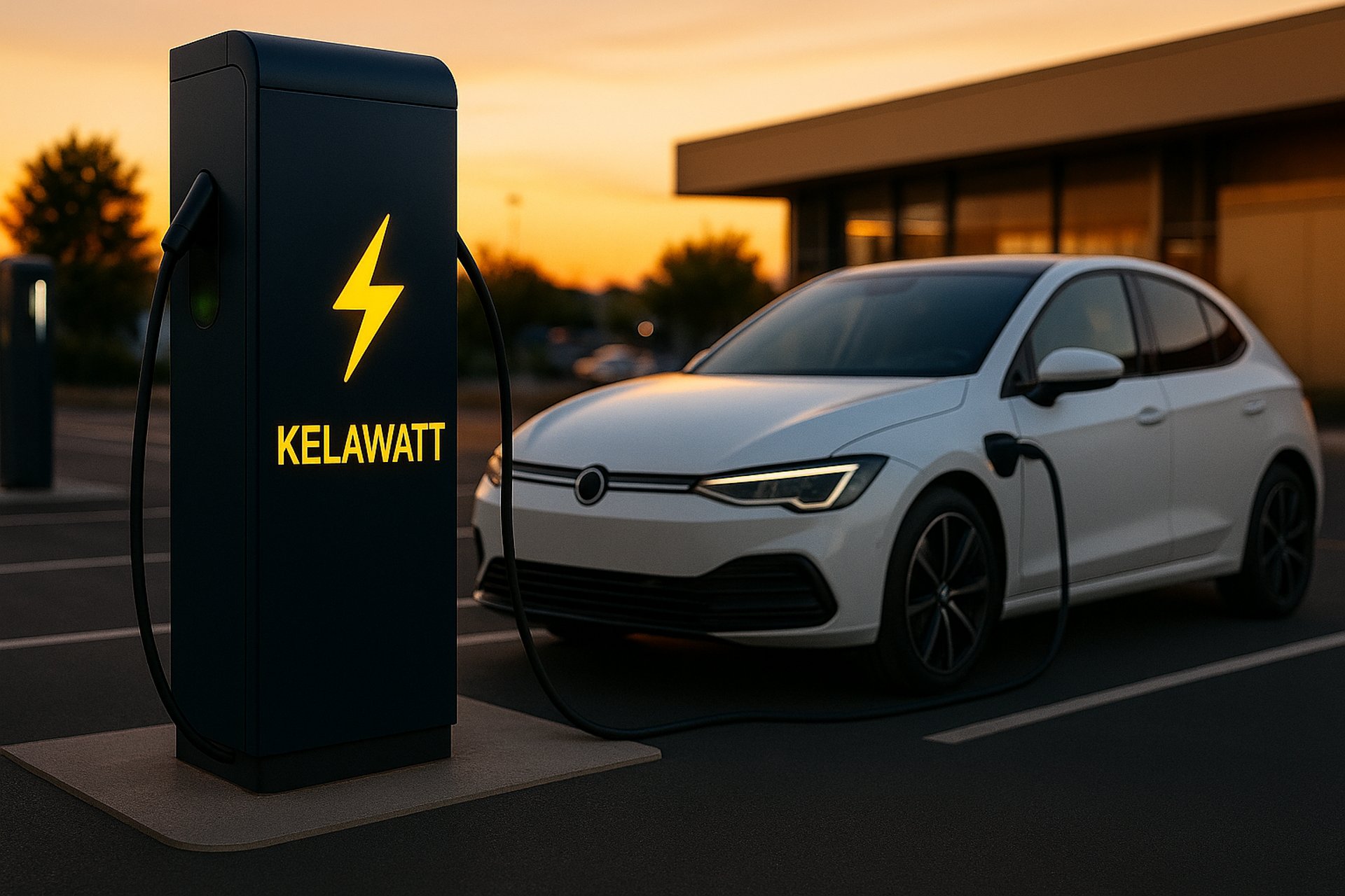 an abstract photo of a curved building with a blue sky in the background