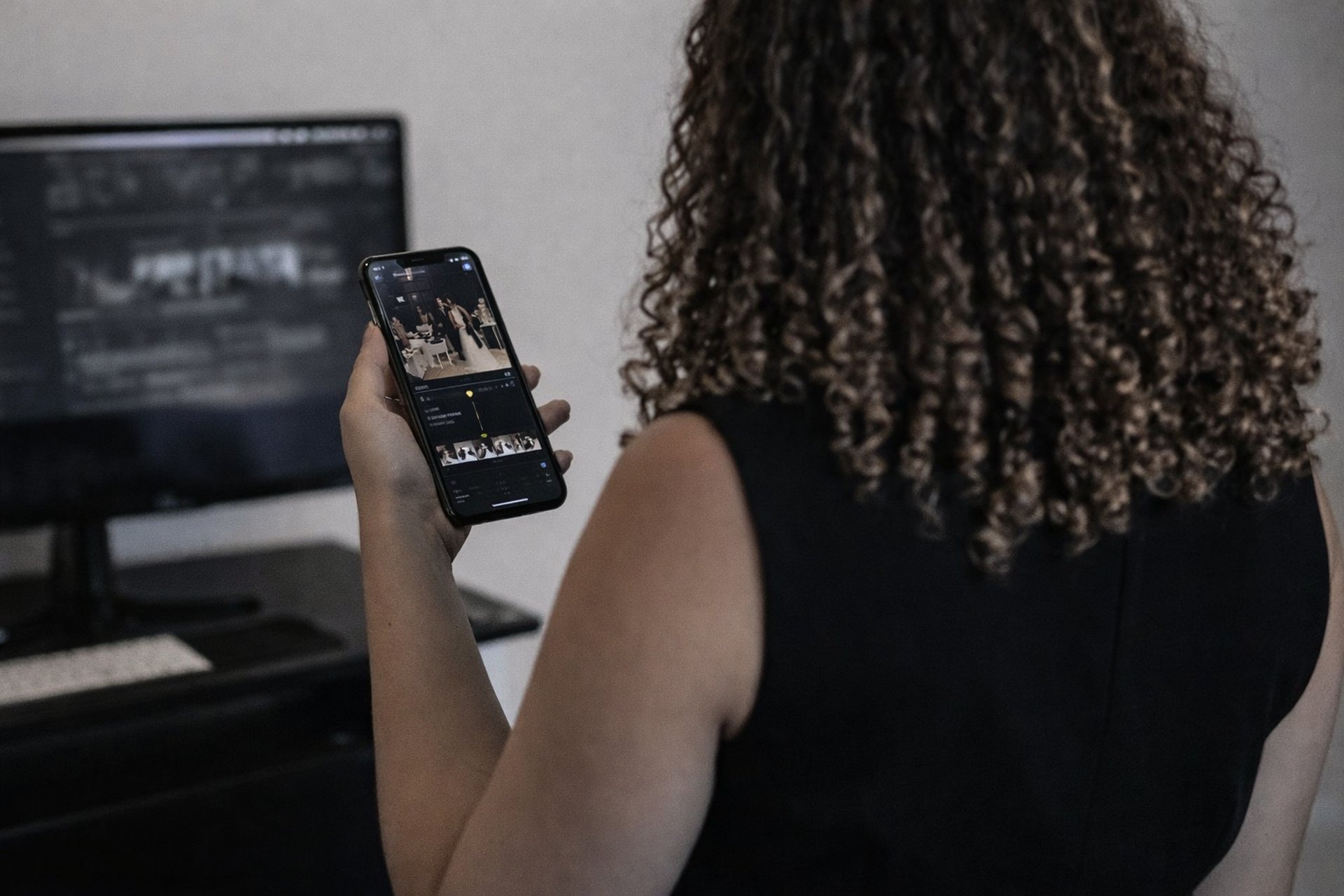 woman wearing yellow long-sleeved dress under white clouds and blue sky during daytime