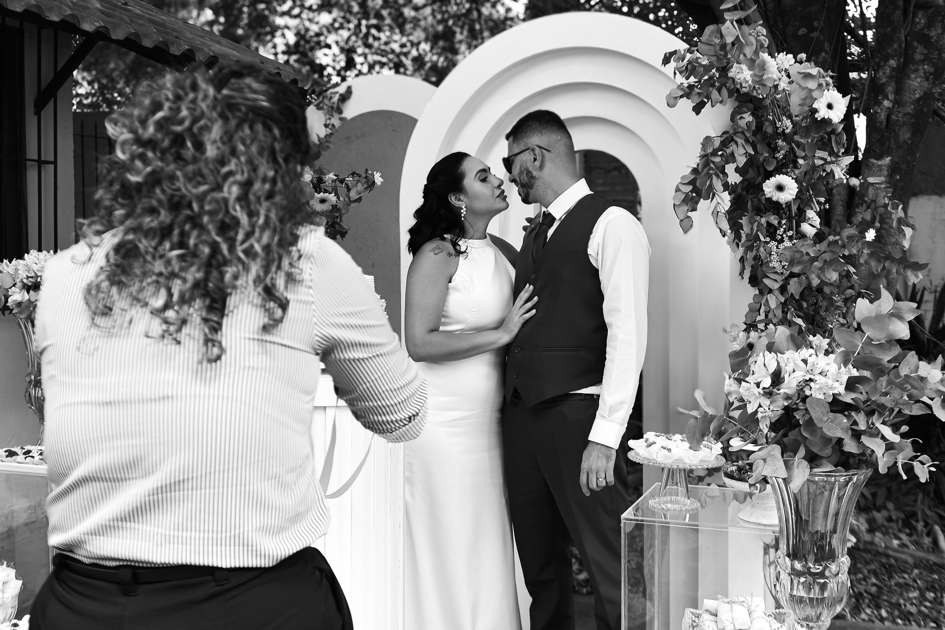 woman wearing yellow long-sleeved dress under white clouds and blue sky during daytime