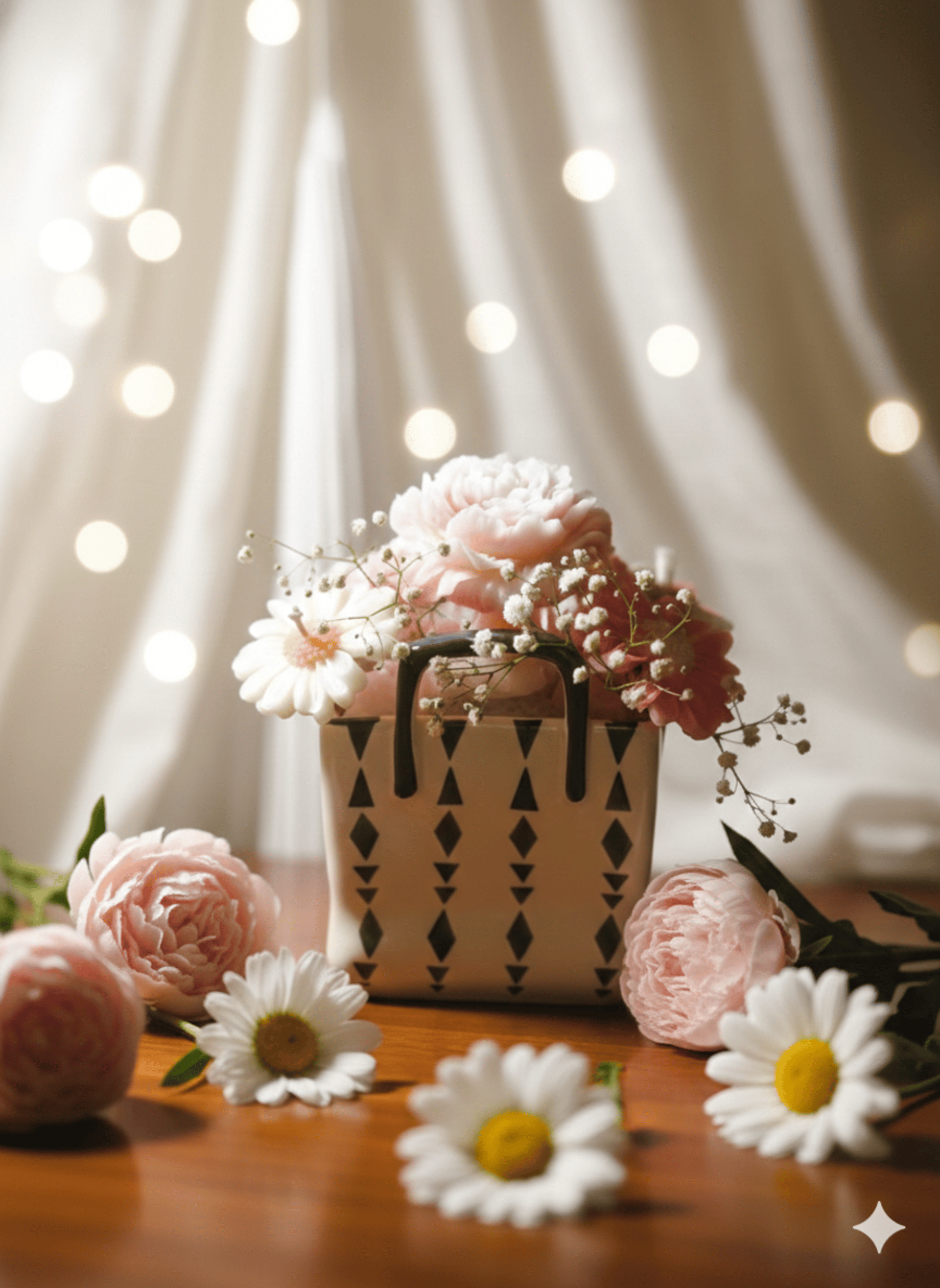 clear glass candle holder with brown liquid