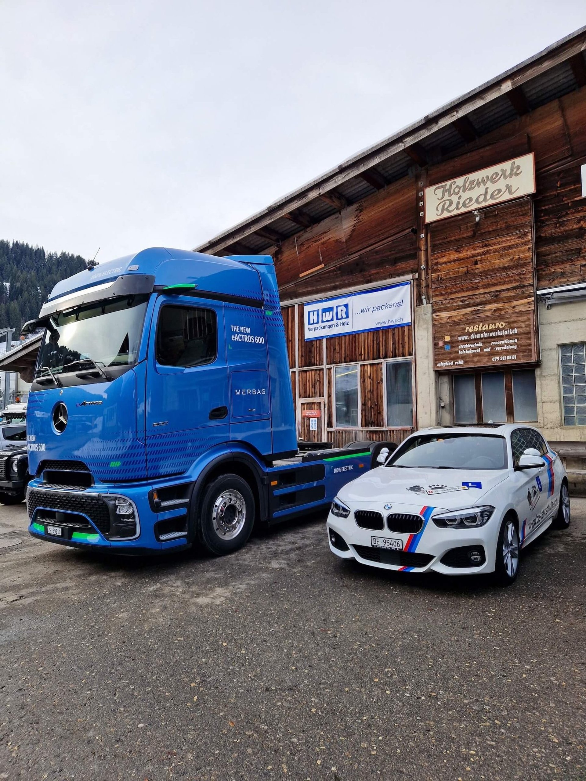 Markus Bettler Fahrschule LKW und PW Fahrschulfahrzeuge