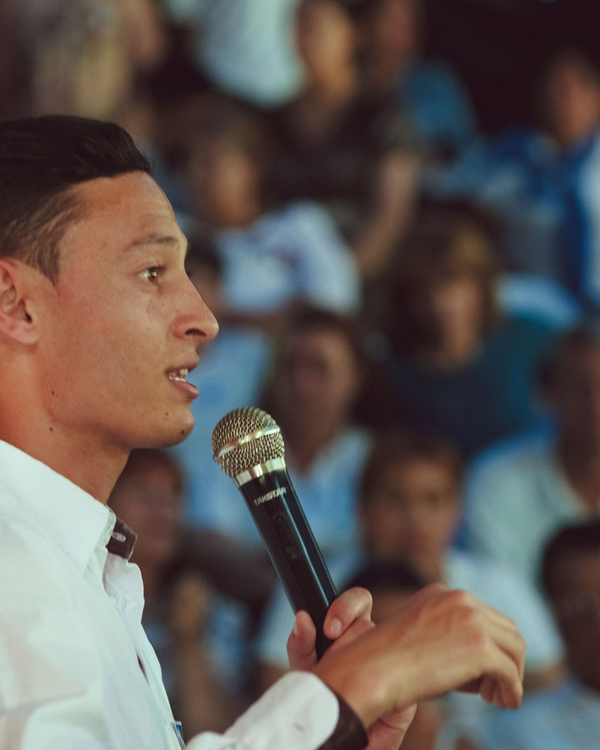 woman wearing yellow long-sleeved dress under white clouds and blue sky during daytime