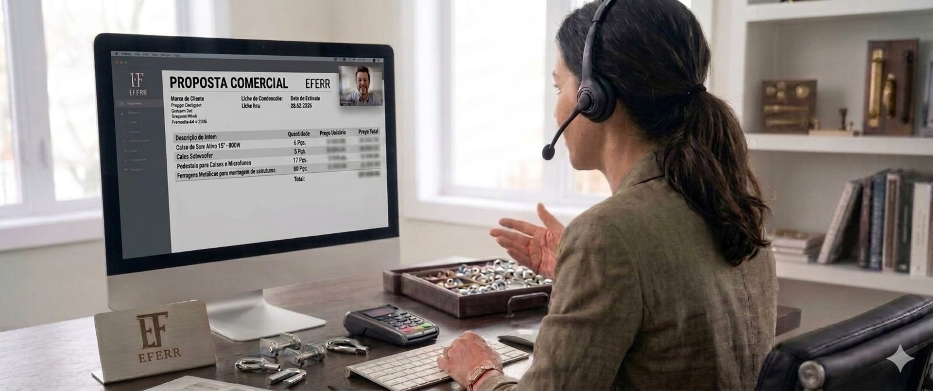 black and brown leather padded tub sofa